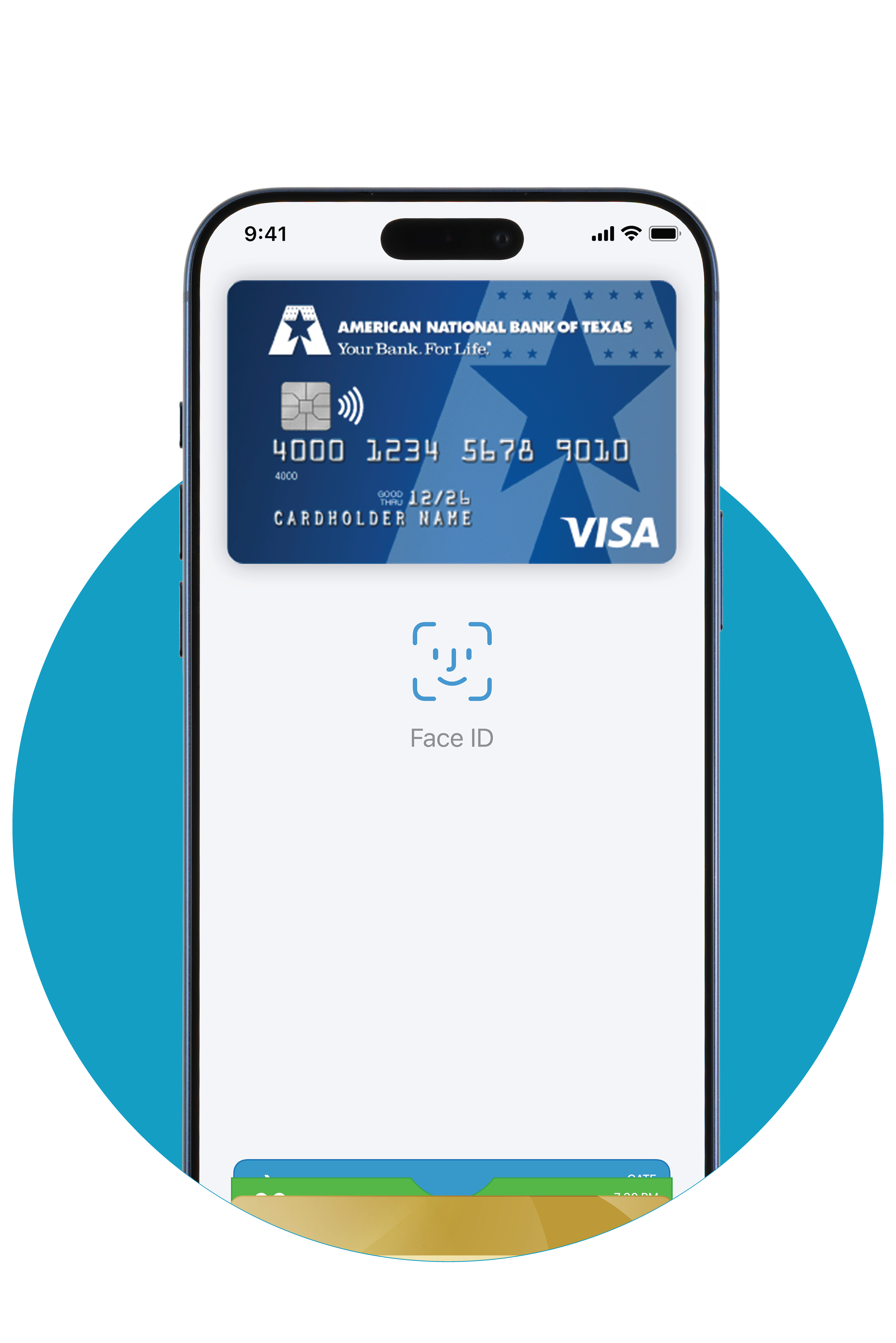 Young black male using phone to manage finances.