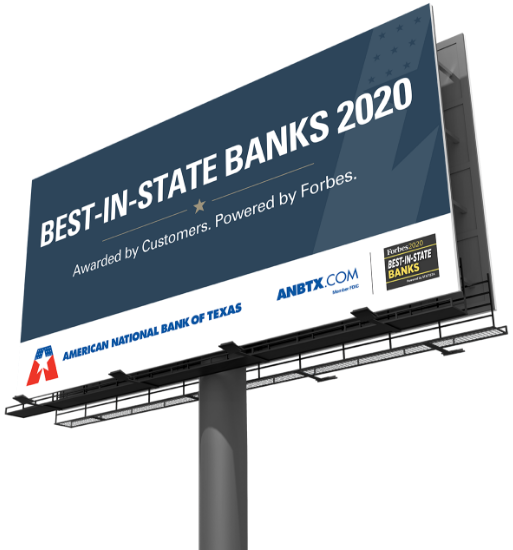 Best In State Bank Billboard