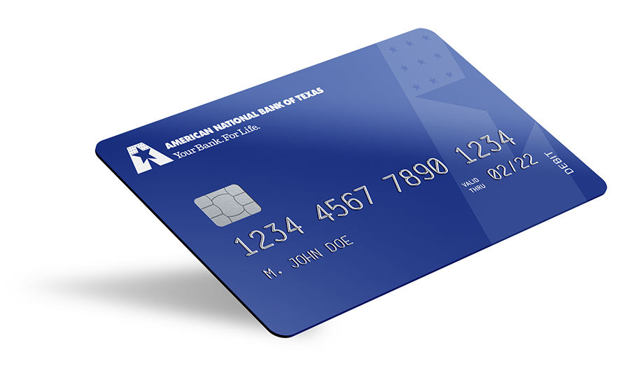 ANBTX debit card