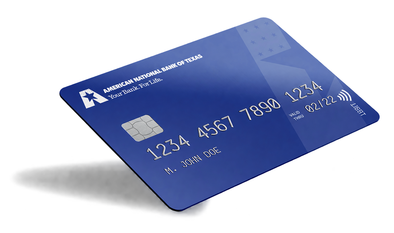 ANBTX personal debit cards