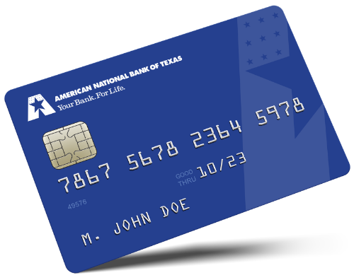 Debit card image