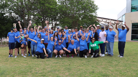American National Bank of Texas Employees Spring Into Action to Support Earth Fest   image