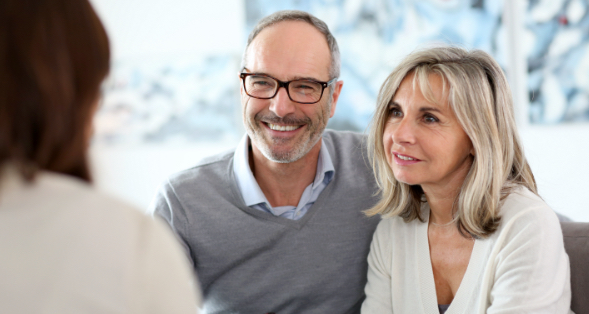 a couple opening a bank account with ANBTX