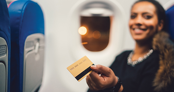 travel entertainment flight airfare busienss credit-card